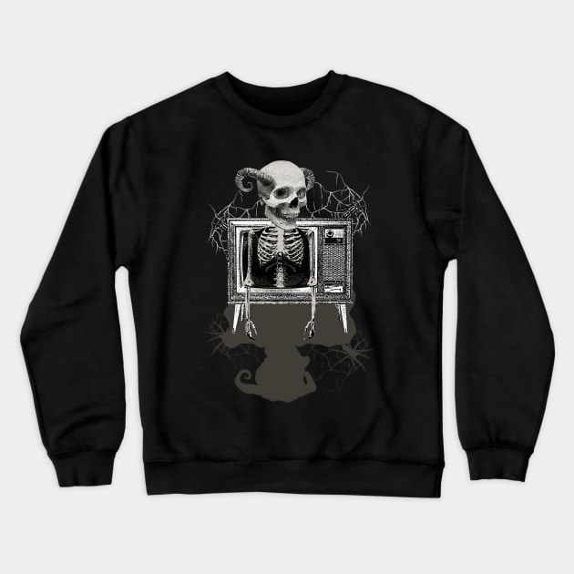 dark show Crewneck Sweatshirt by Mandegraph